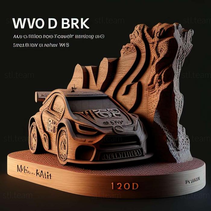 3D модель Гра WRC 8 FIA World Rally Championship (STL)